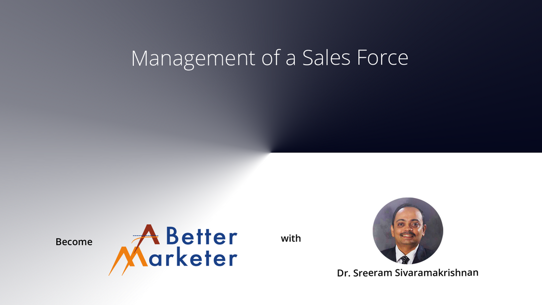 Management of a Sales Force